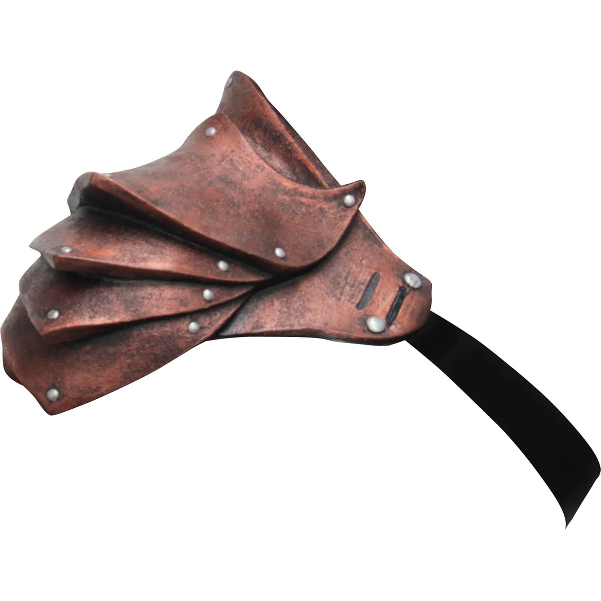 Pauldron Copper, Accesorio para Disfraz de Hombreras de Cobre, Complemento de Hombros Armadura Ideal para Halloween y Fiesta de Disfraces