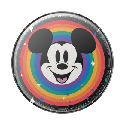 PopSockets - Empuñadura para teléfono con Soporte expandible, Agarre calcomanía, Disney - Rainbow Mickey Pride