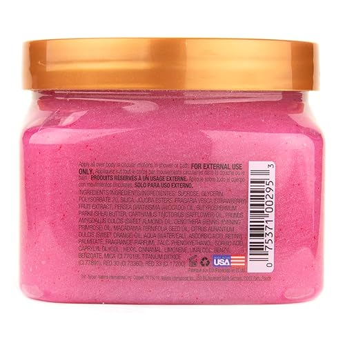 TREE HUT, Cotton Candy Shea Sugar Scrub, Exfoliante Corporal de Azúcar Natural con Manteca de Karité y Esencia de Algodón de Azúcar, Exfolia e Hidrata la Piel, 510 gramos