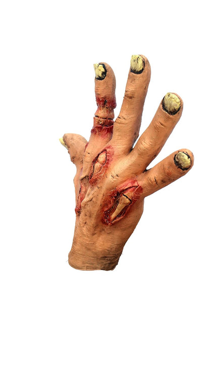Zombie Rotted Hands, Accesorio de Guantes de Zombie, Complemento para Disfraz de Manos de Zombie ideal para Halloween y Fiestas de Disfraces