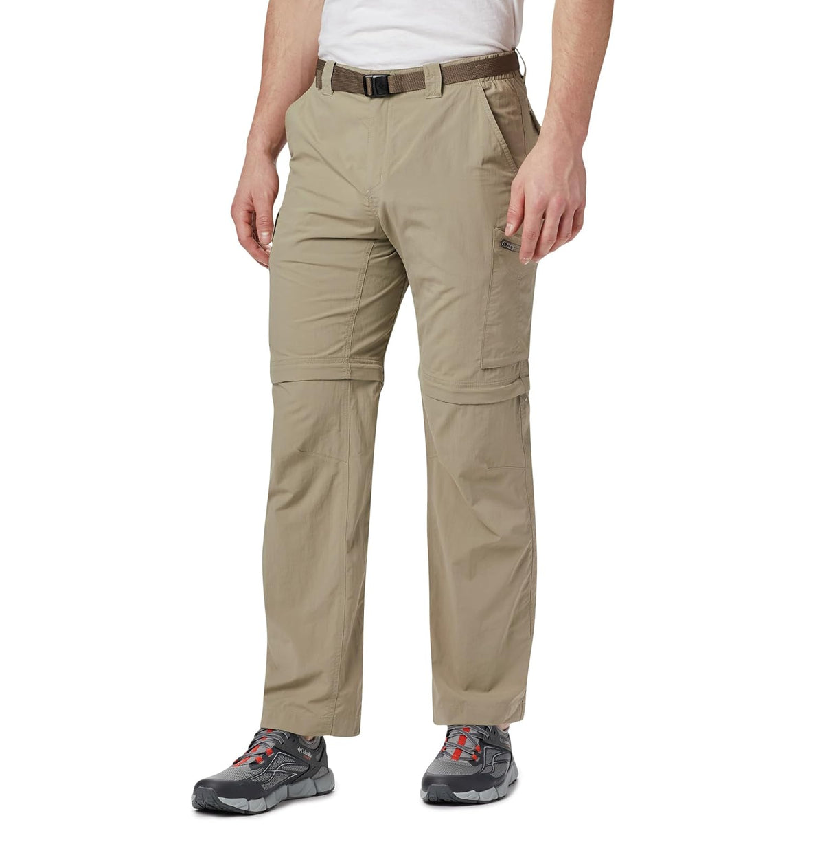 Columbia Silver Ridge Pantalón Convertible para Hombre - Marrón (Tusk) - 32W x 30L
