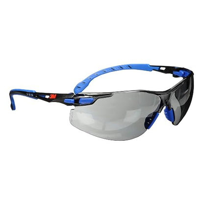 3M Solus 1000 Series - Lentes protectores con revestimiento antivaho Scotchgard, Negro/Azul, Una talla