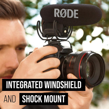 Micrófono Rode VideoMic de condensador direccional de video con soporte Negro