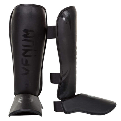 Venum Challenger espinilleras Negro mate, par