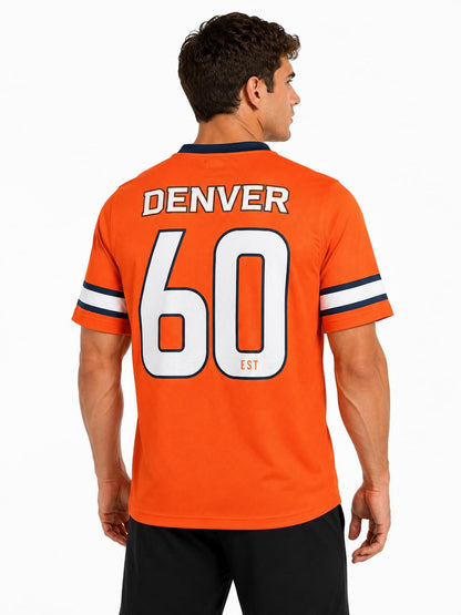 NFL Fan T-Shirt Denver Broncos Naranja para Hombre
