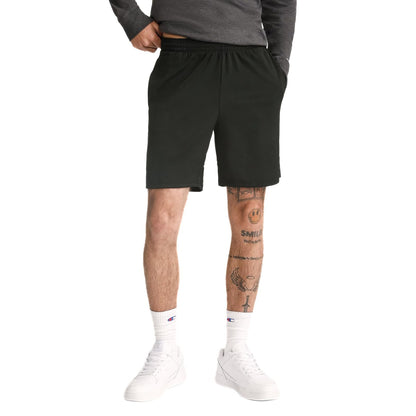 Champion Pantalones Cortos Deportivos Que absorben la Humedad Pantalones Cortos para Hombre - Black Reflective C - CH