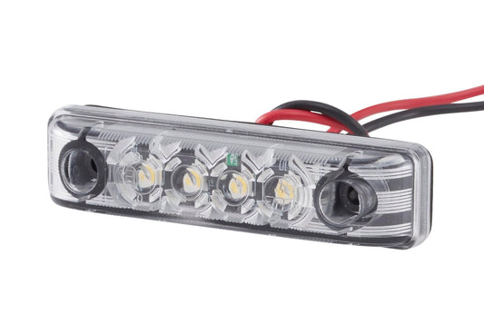 HELLA 357010121 Value Fit LUZ DE POSICIÓN Rec LED 24V 65x16x11 BLA/HVF LUZ DE POS Rec LED 24V 65x16x11 BLA