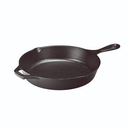 Lodge L8SK3 Sartén previamente curado, 26 cm, Negro, 26.03 cm, 26.03 cm