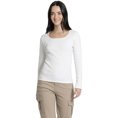 Lee Camisa Slim de Algodón para Mujer