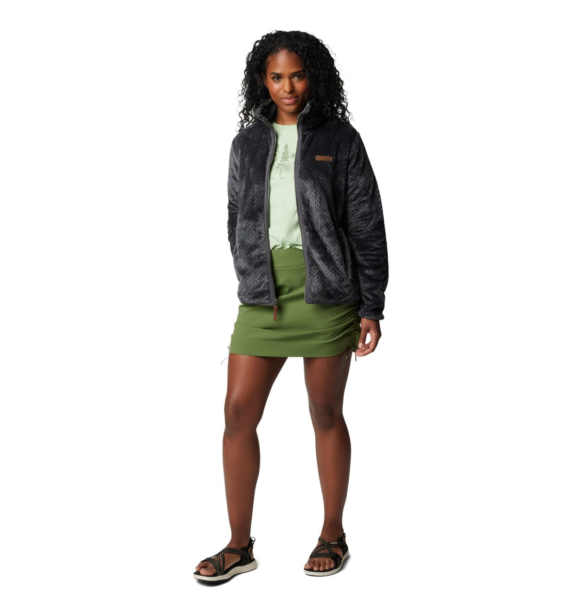 Columbia Fire Side Ii Sherpa con cierre completa para mujer