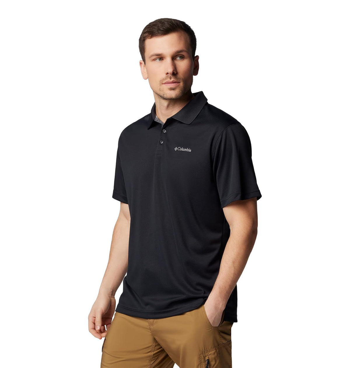 Columbia Playera de Manga Corta. Polo para Hombre