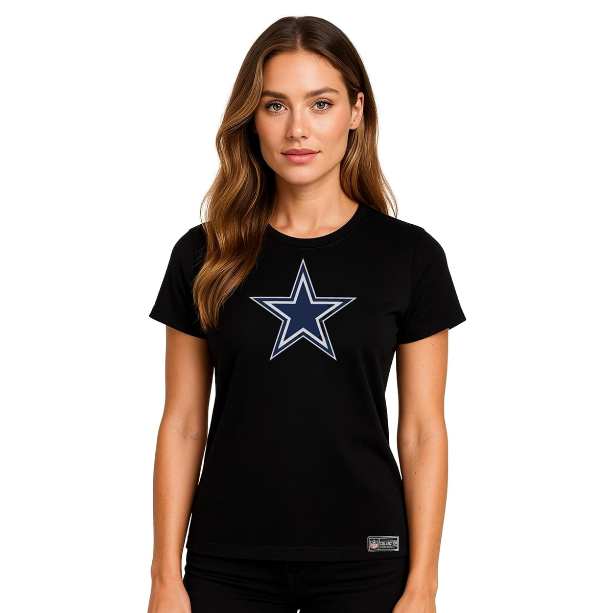 NFL Playera Aficionado Dallas Cowboys para Hombre - M - Negro