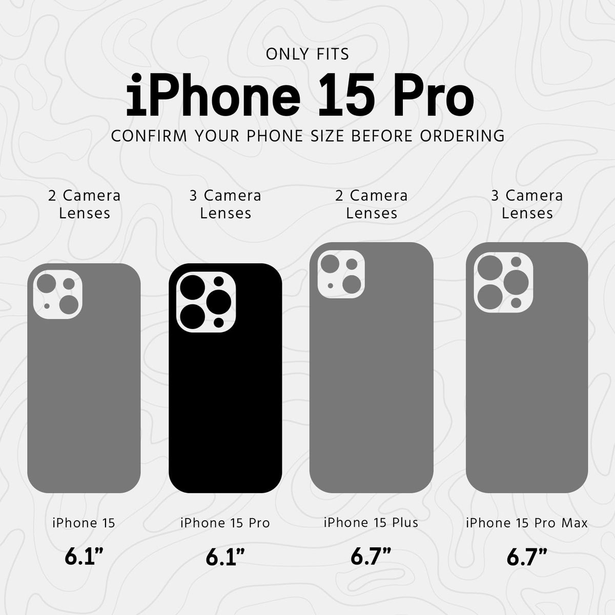 Pelican Shield Series Funda para iPhone 15 Pro | Negro, compatible con MagSafe, proyección contra caídas de grado militar de 20 pies, con soporte de clip para cinturón