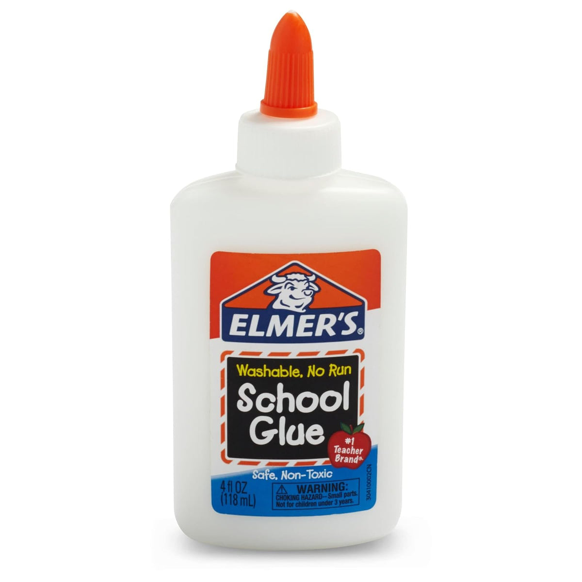 Elmer's Pegamento Escolar Líquido Blanco Lavable 4 oz (12 Unidades)