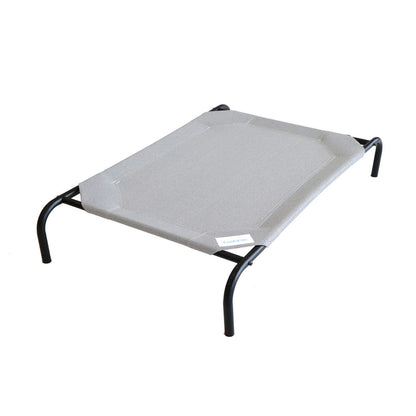 Coolaroo Cama Elevada para Mascotas Varios Tamaños y Colores - Large (Pack of 1) - gris