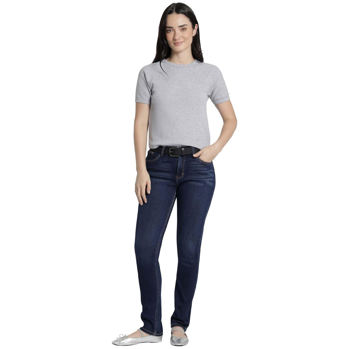 Lee Playera Rib de Manga Corta