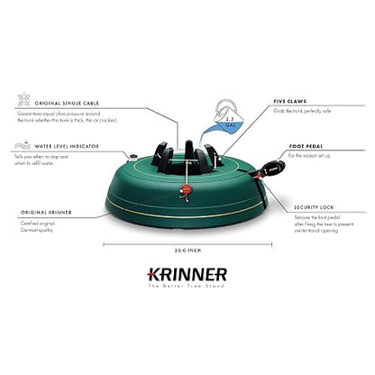 Krinner's Tree Genie M, Soporte para árbol de Navidad, Base para árbol XXL, Verde, XX-Large, 1