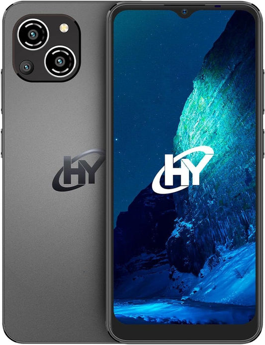 HYUNDAI, HyLine Prox Smartphone, Pantalla Digital 6.51”, Android 13, Celular con Desbloqueo Facial, Almacenamiento 256GB