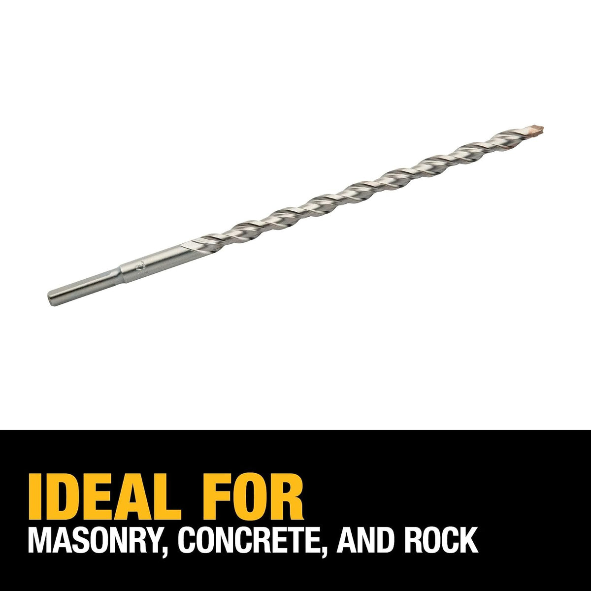 DEWALT Broca para Concreto Autocentrable con Punta Rock Carbide 1/2 Pulgadas DW5236