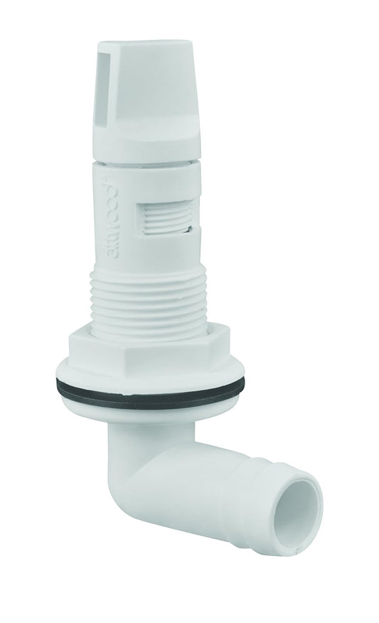 Attwood 4125-7 Bomba de polipropileno ajustable Livewell o cabezal de pulverización Livewell para manguera de 3/4 pulgadas