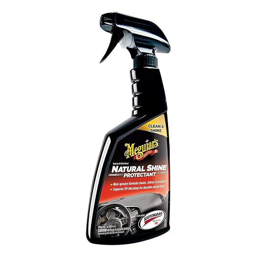 MEGUIAR'S G4116 - Protector de Brillo Natural, 16 onzas + Oficial Detallador para Interiores G13616 473 ml