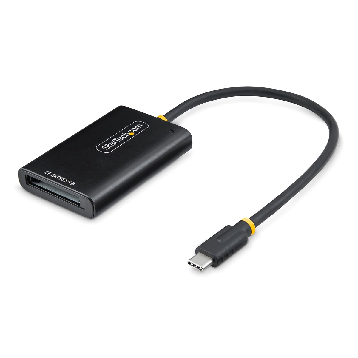 StarTech.com Lector de Tarjetas USB-C CFexpress Tipo B, Lector de Tarjetas de Memoria USB Portátil de 10 Gbps, Adaptador USB Tipo C a CF Express 2.0