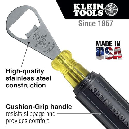 Klein Tools 98002BT Beverage Tool - Stainless Steel w/ Cushion-Grip