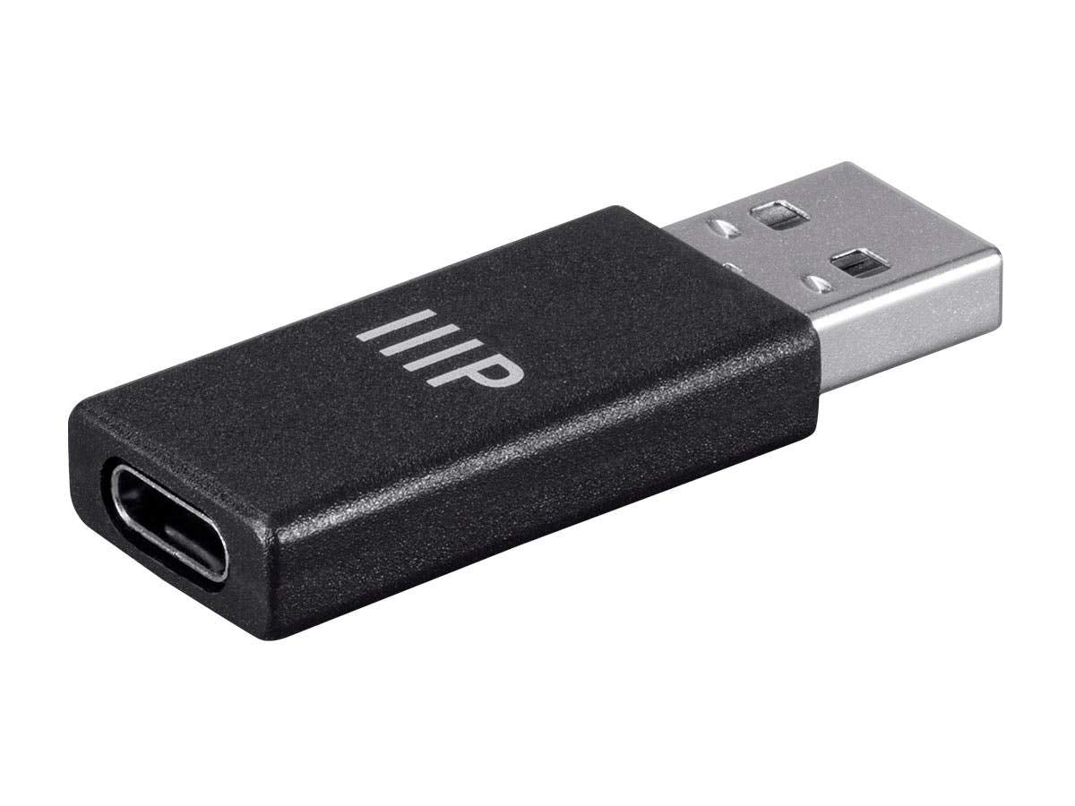 Monoprice USB-C Female to USB-A Male | 3.1 Gen 2 Adapter, Up to 10Gbps Data Transfer speeds Through a Compatible Connection