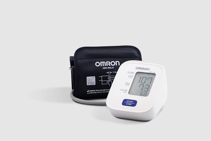 OMRON Baumanómetro de Brazo HEM-7120, Compatible App Connect | Brazalete universal 22-42 cm. Detecta latidos irregulares y error de movimiento. Memoria de última lectura. Garantía 5 años.