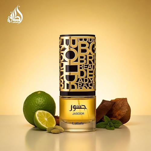 Lattafa Jasoor for Men Eau de Parfum Spray, 3.4 Ounce