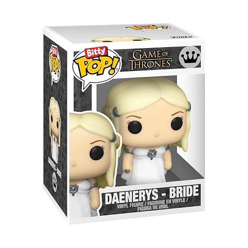 Funko Bitty Pop! 4 Pack: Game of Thrones - Khaleesi | Mercancía Oficial de Fantasía - Mini Figuras de 2.2 cm con Exhibidor - Decoración de Pasteles y Relleno de Piñata