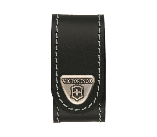Victorinox Funda de Piel, 60 mm, Negra