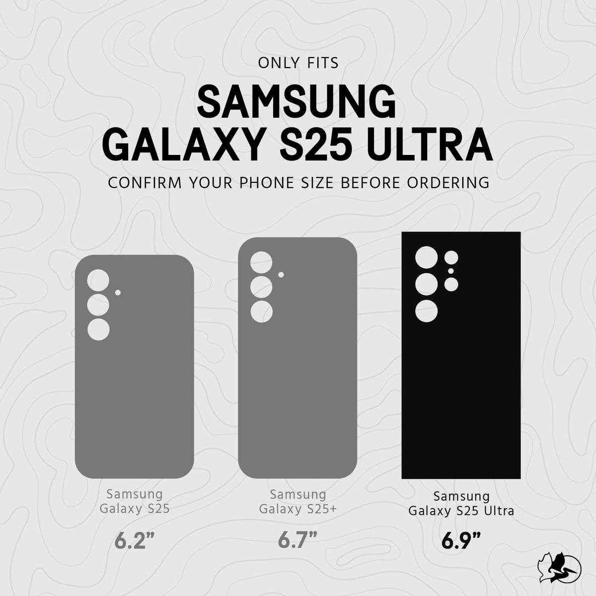 Pelican Voyager - Funda para Samsung Galaxy S25 Ultra [Carga magnética e inalámbrica] Funda con protección contra caídas MIL-STD de 18 pies, Cubierta Resistente con Clip para cinturón para Samsung