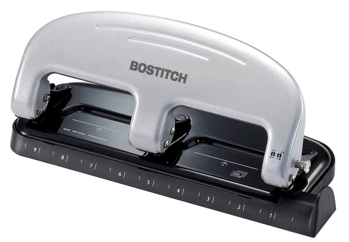 PaperPro 3-Hole Punch, 20 Sheet Capacity (2220)