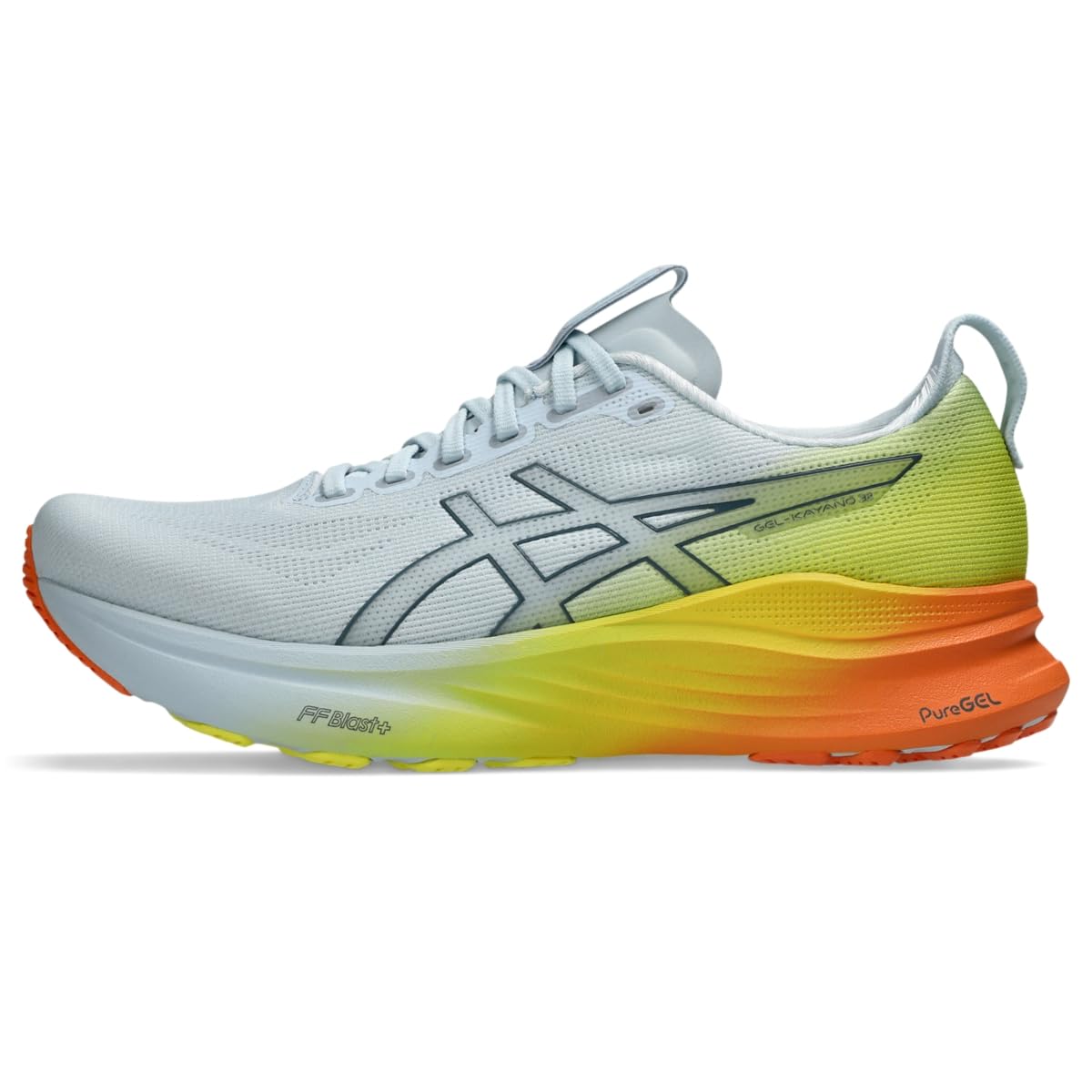 ASICS Gel-Kayano 32 Tenis de Correr para Hombre - 27.5 cm - SKY - LEMON SPARK