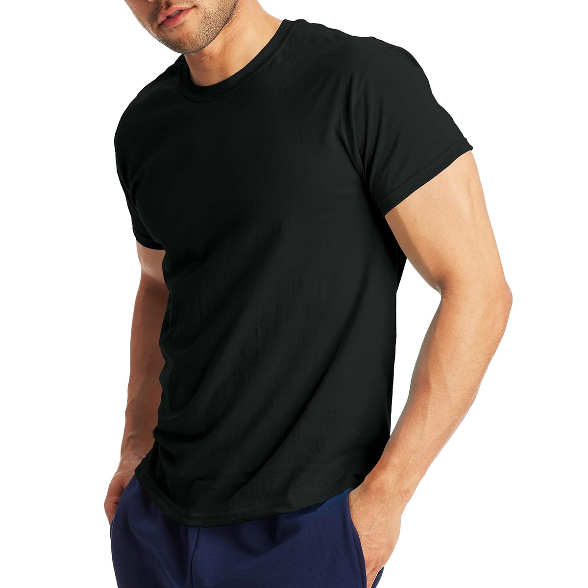Hanes Paquete de 2 Playeras x-Temp Rendimiento Camisa para Hombre