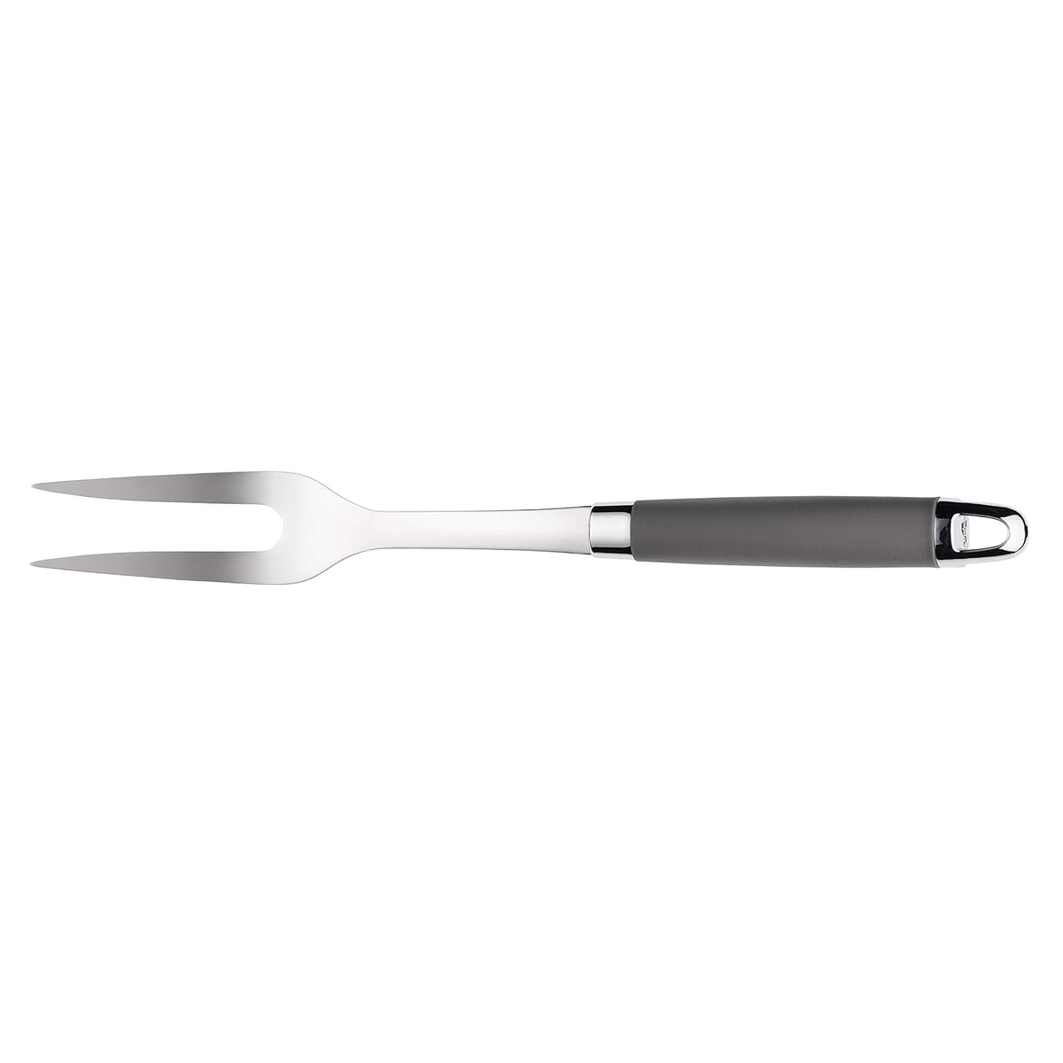 Anolon Tenedor de carne de acero inoxidable, 18.5 pulgadas, gris, 46288