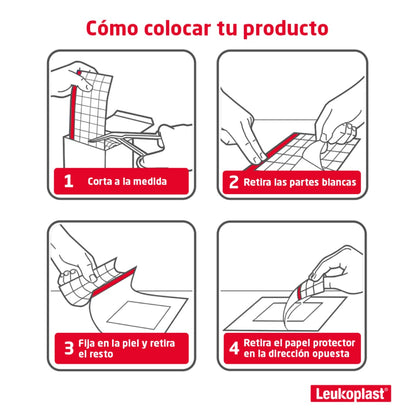 BSN Medical Solutions Leucoplasto Hypafix Transparente 10 CM x 2 MT | Color Transparente