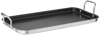 Cuisinart MultiClad Pro Línea de Utensilios de Cocina de Acero Inoxidable - 25 cm - Quemador doble antiadherente