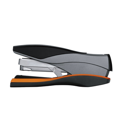 Grapadora Swingline, capacidad de 40 hojas, Optima 40, sin atascos, esfuerzo reducido, agarre suave, metal, naranja y gris (87845)