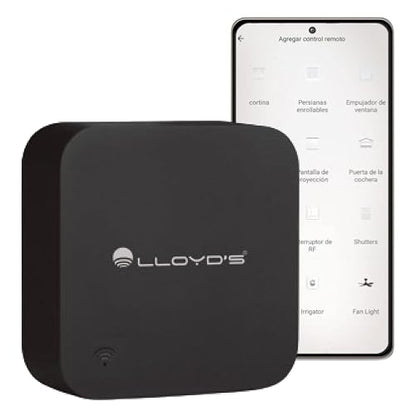 Lloyd's Control Universal IR+RF WiFi Compatible con Alexa y Google