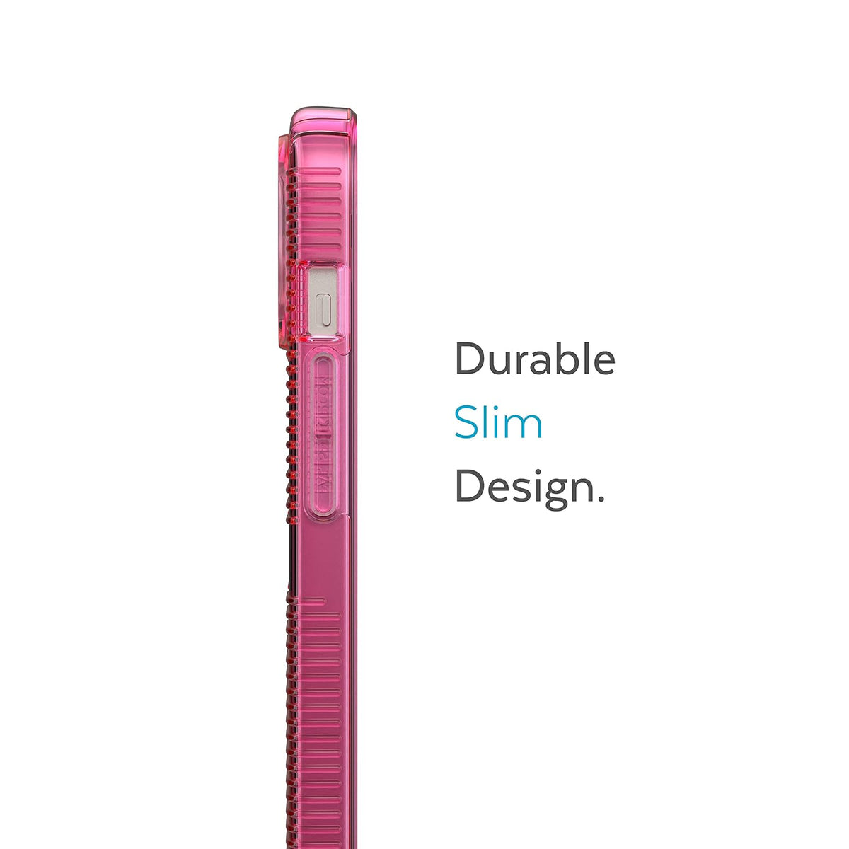 Speck - Funda transparente para iPhone 14 y iPhone 13, protección contra caídas, resistente a los arañazos y antiamarilleamiento, funda de doble capa para iPhone 14 y iPhone 13 modelo de 6.1 pulgadas,