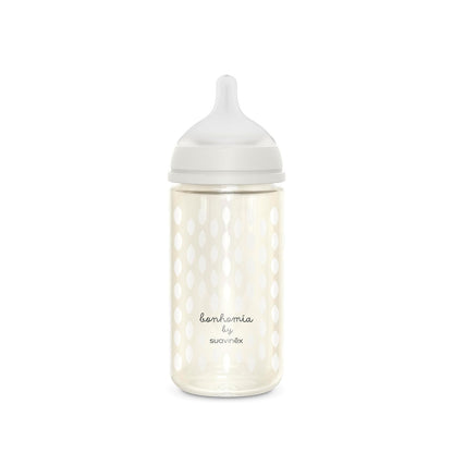 Suavinex, Biberón, 3 Meses, 8 Oz, Beige