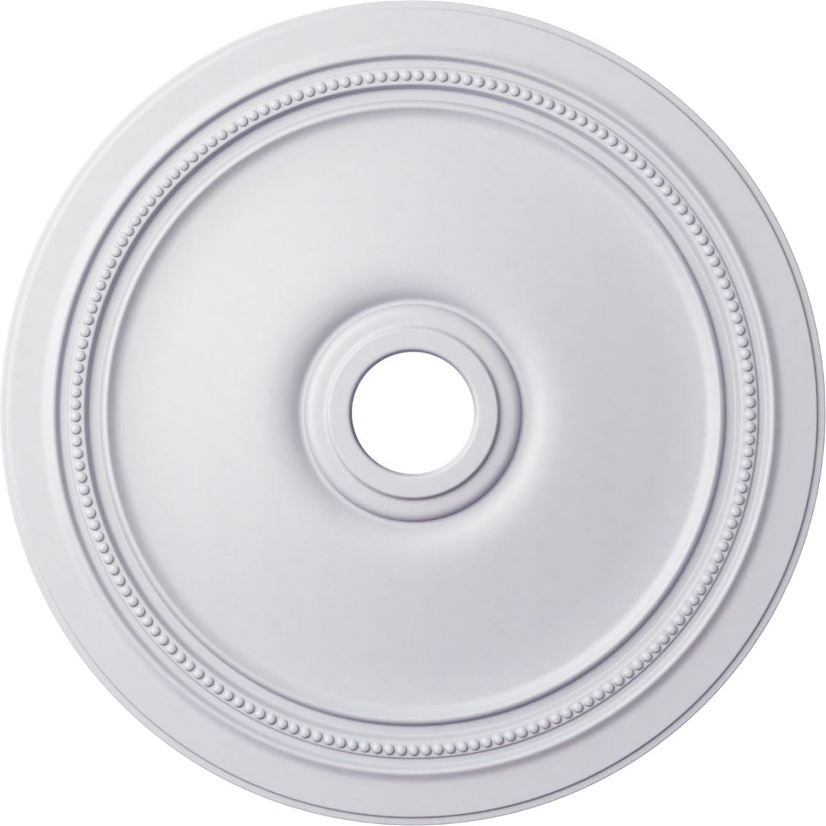 Ekena Millwork CM24DI Medalla de techo de 24 pulgadas de diámetro exterior x 3 5/8 pulgadas de diámetro x 1 1/4 pulgadas de diámetro