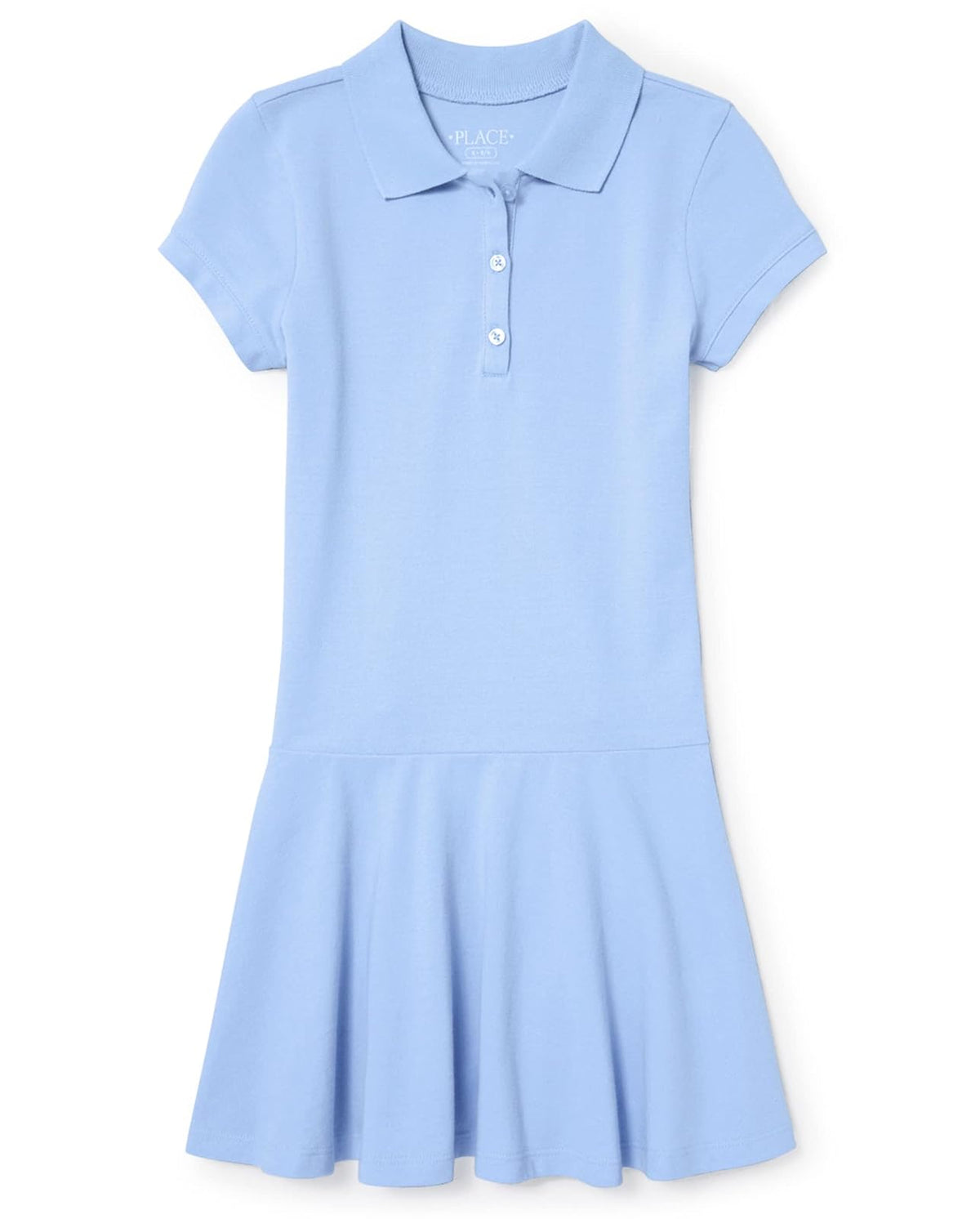The Children's Place Vestido de Polo Piqué Uniforme Vestido para Niñas