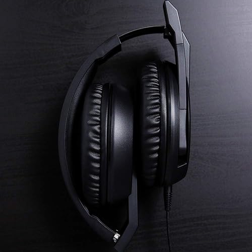 acer Predator Galea 311, tecnología de Audio TrueHarmony, Diseño de Diadema Plegable para Videojuego, Bocinas de 50 mm con almhoadillas de Espuma Suave y micrófono omnidireccional