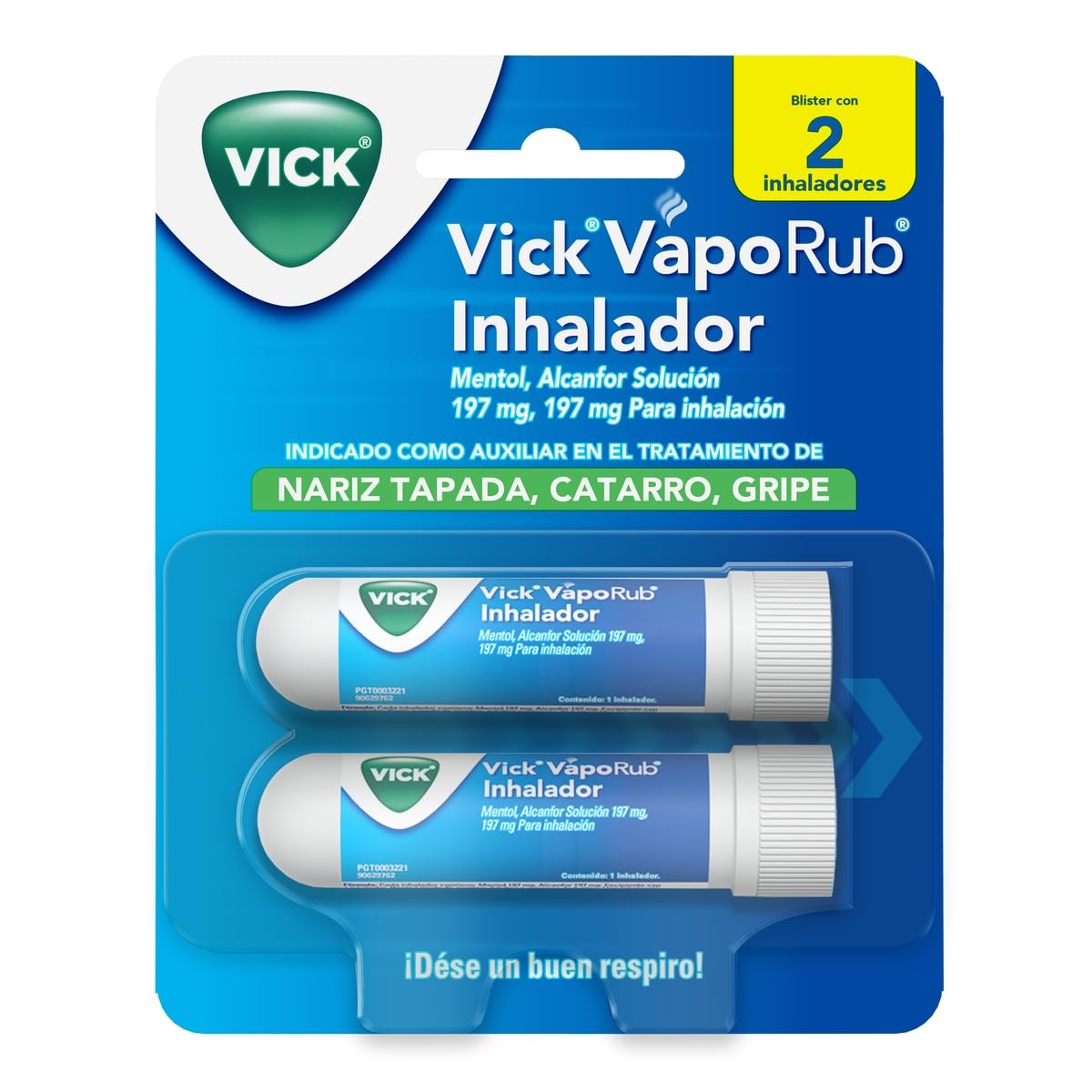 Vicks Vick Vaporub 2 Inhaladores