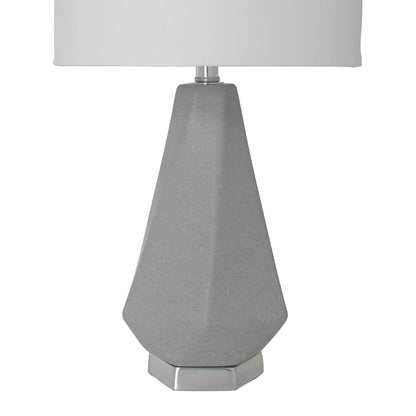 Luzerna CM-0190 Lámpara De Mesa Espinela, Color Capri Marmol, 1 Unidad