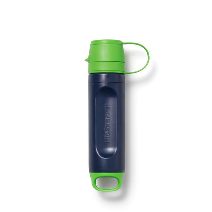 LifeStraw Peak Series - Filtro de agua personal para senderismo, camping, viajes, supervivencia y preparación para emergencias Elimina bacterias, parásitos y microplásticos, lima - Limeade