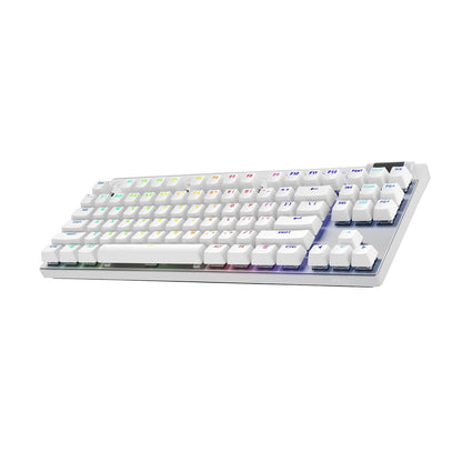Logitech G Pro X TKL Lightspeed Teclado Mecánico Inalámbrico - Blanco